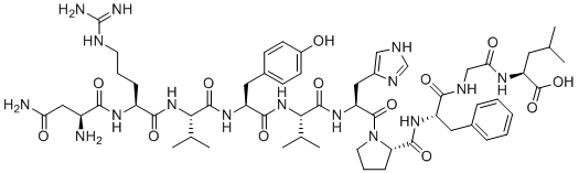 Angiotensin I, asn(1)-val(5)-gly(9)- 95211-04-4